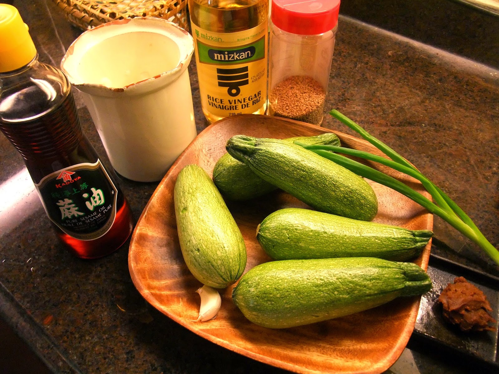 Susan's SavourIt! Grilled Miso Japanese Zucchini...