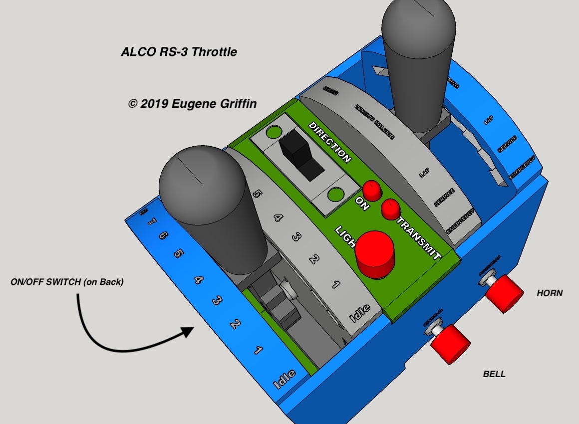 SMA30 A Simplified WiFi Throttle You Can Customize Model Railroad