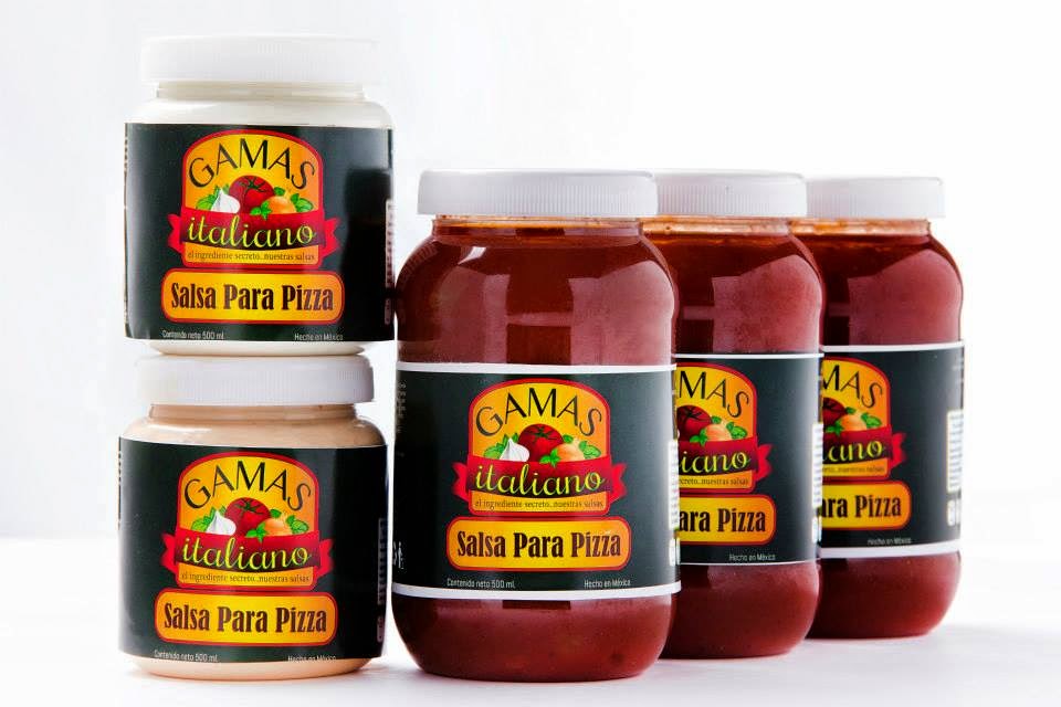 Salsas Gamas Variedad de Salsas para pizza en diferentes presentaciones