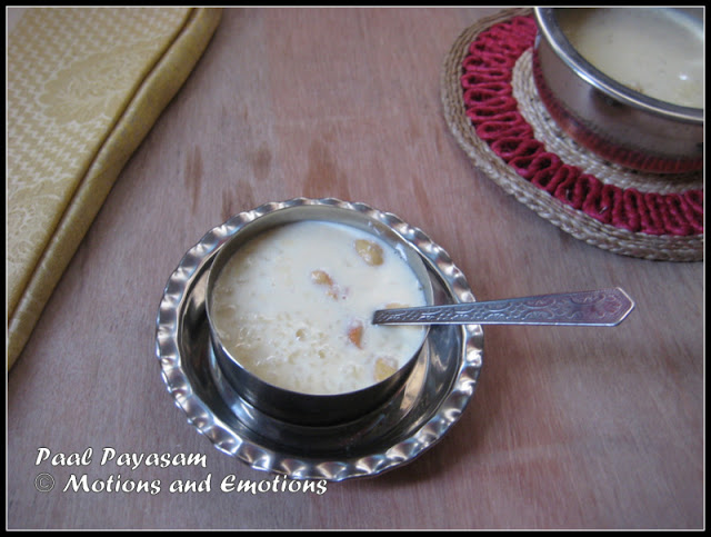 Kerala Style Paal Payasam