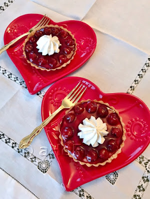 Cherry, Custard, Tarts, dessert, recipe