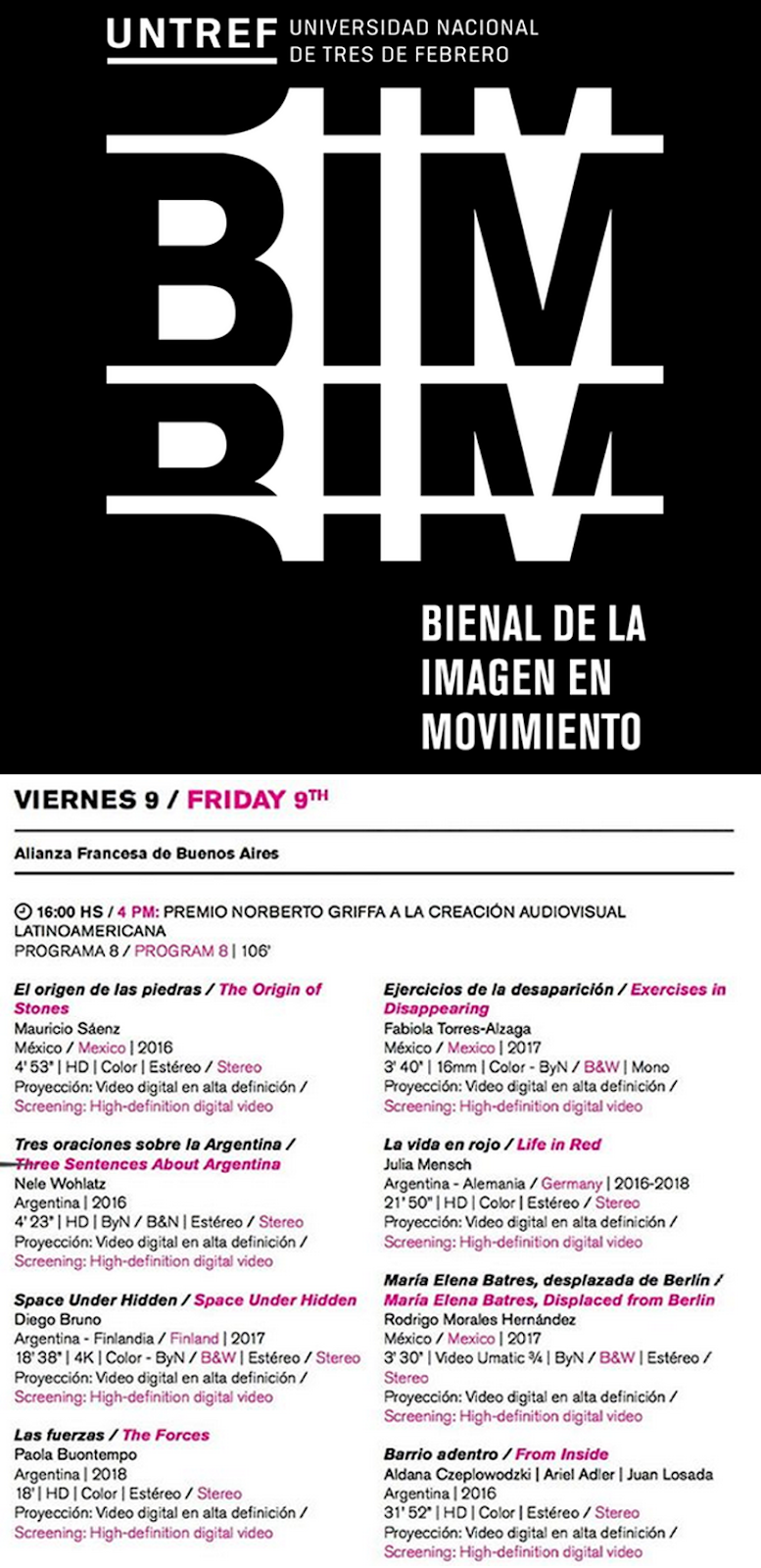 BIM - Bienal de la Imagen en Movimiento