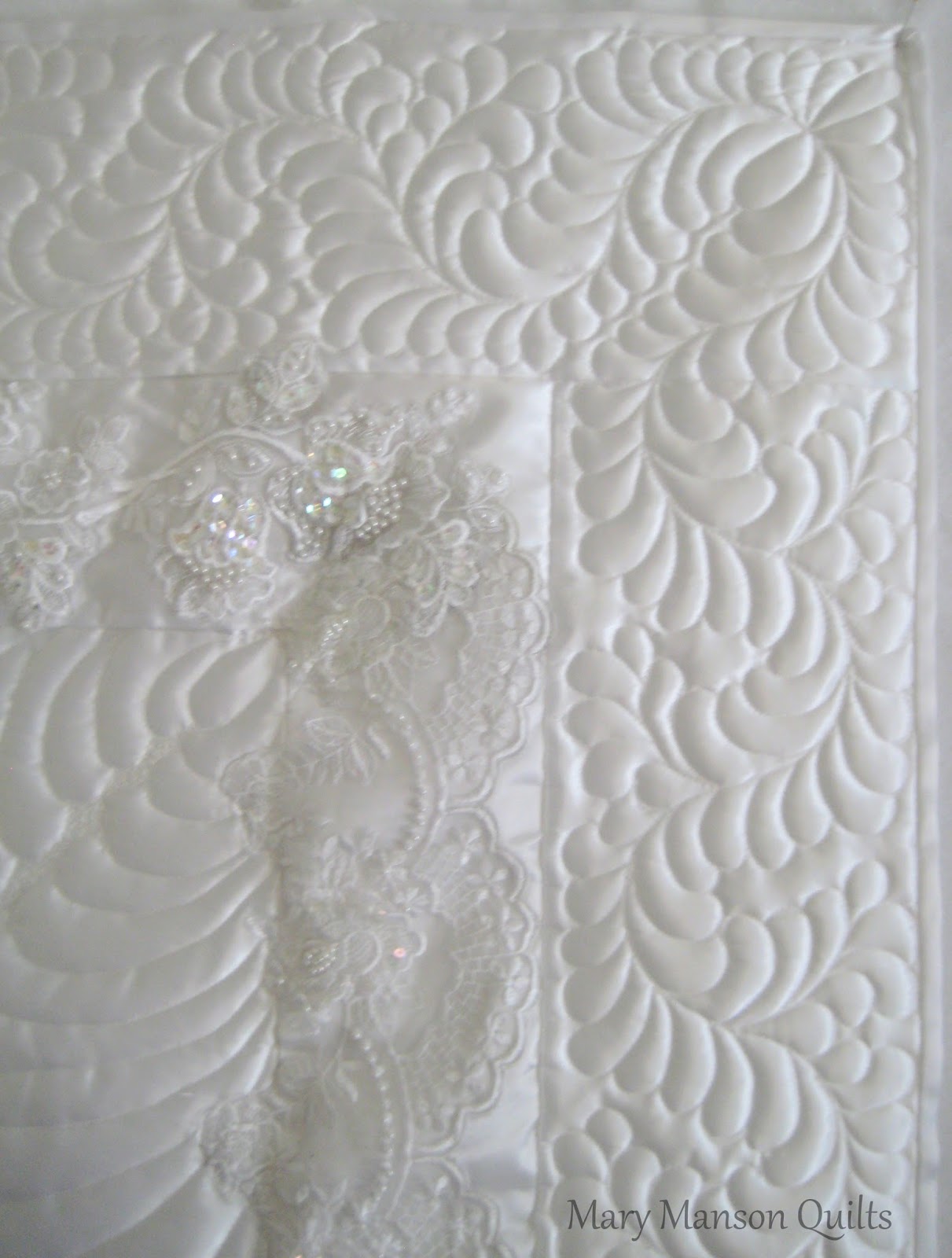 Mary Manson Quilts Remembrance Wedding Dress Quilt