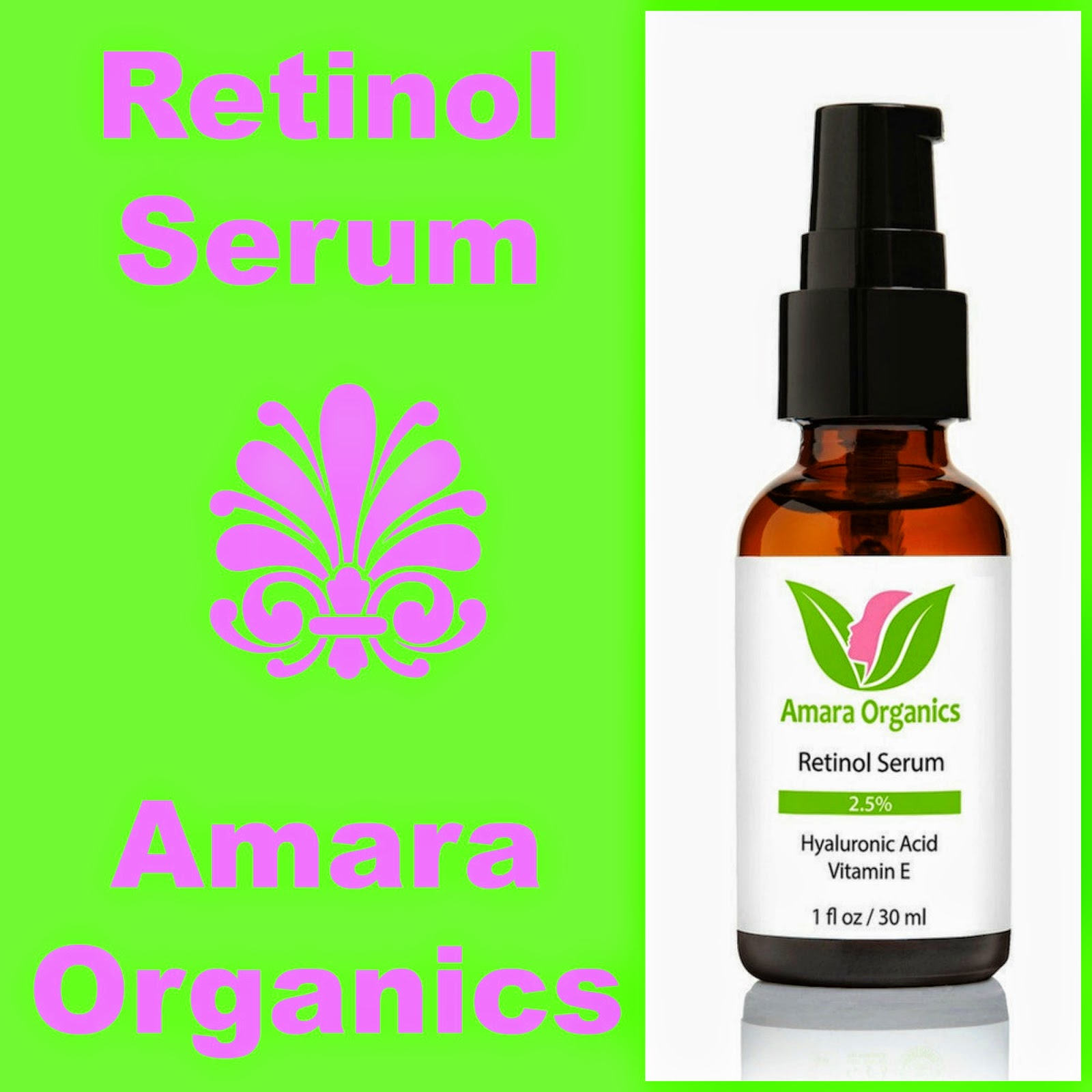 GlamRiver Retinol Serum by Amara Organics