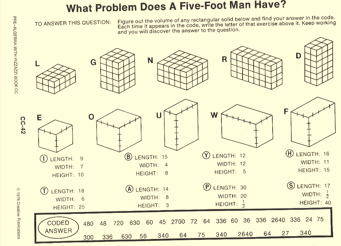 Math Worksheets Surface Area - volume and surface area geometry