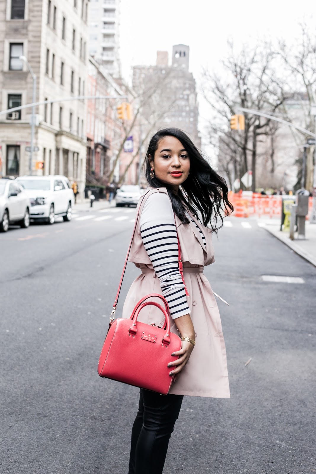 Trench Vest & Stripes
