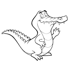 Cute Crocodile Images For Coloring Pages Cute Crocodile Images For Coloring Pages