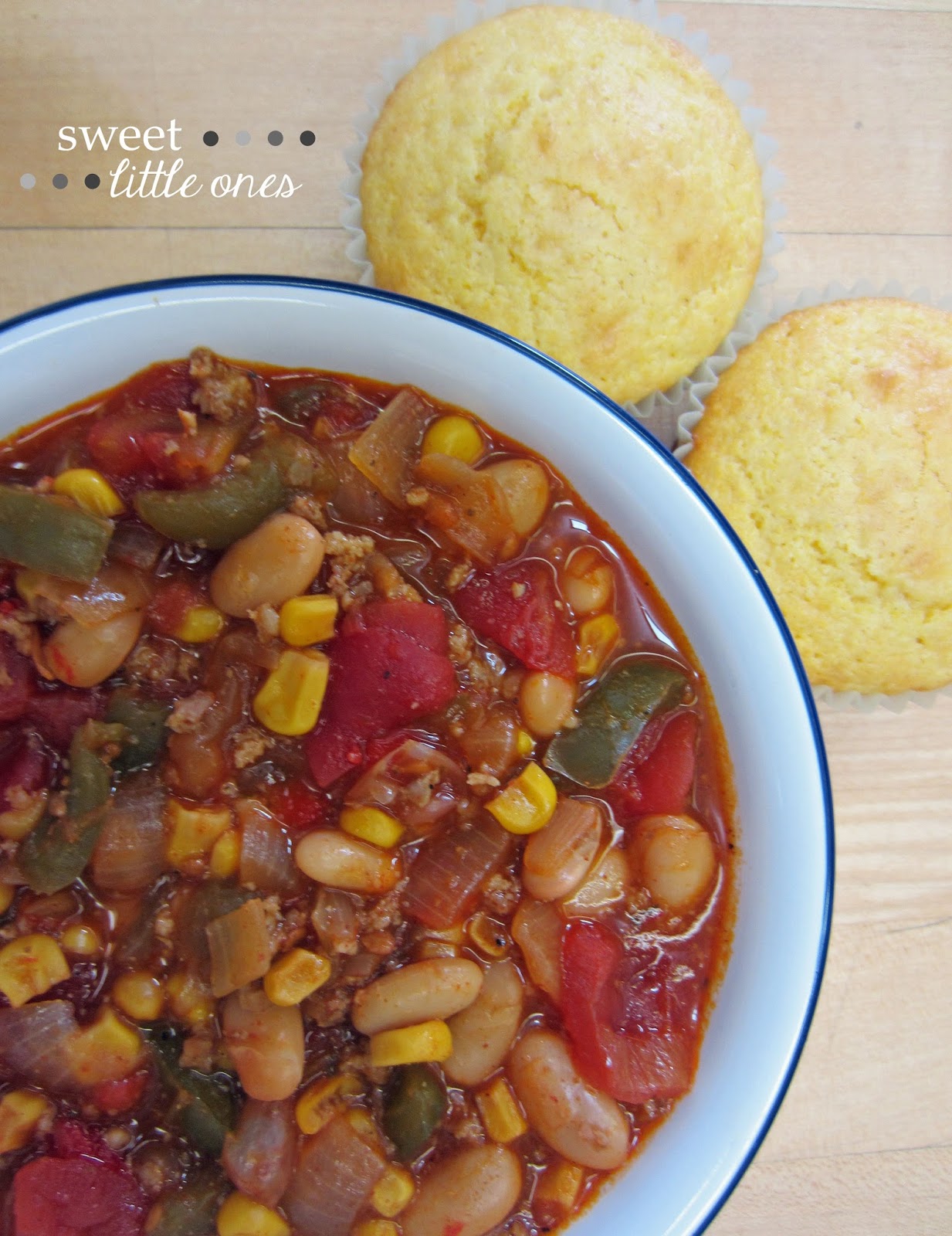 Sweet Little Ones Sausage and White Bean Chili