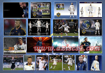 20 Wallpaper David Beckham Berkostum LA Galaxy
