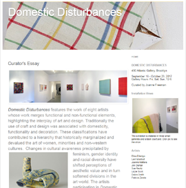 Recent: "Domestic Disturbances" in Brooklyn