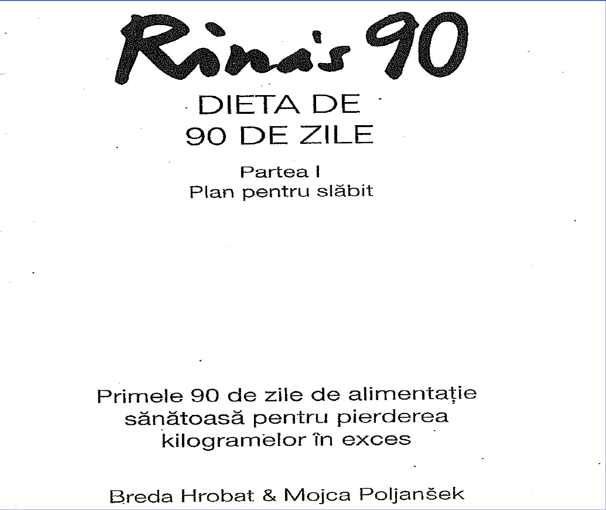 cartea dieta rina 90 de zile cartea dieta rina 90 de zile