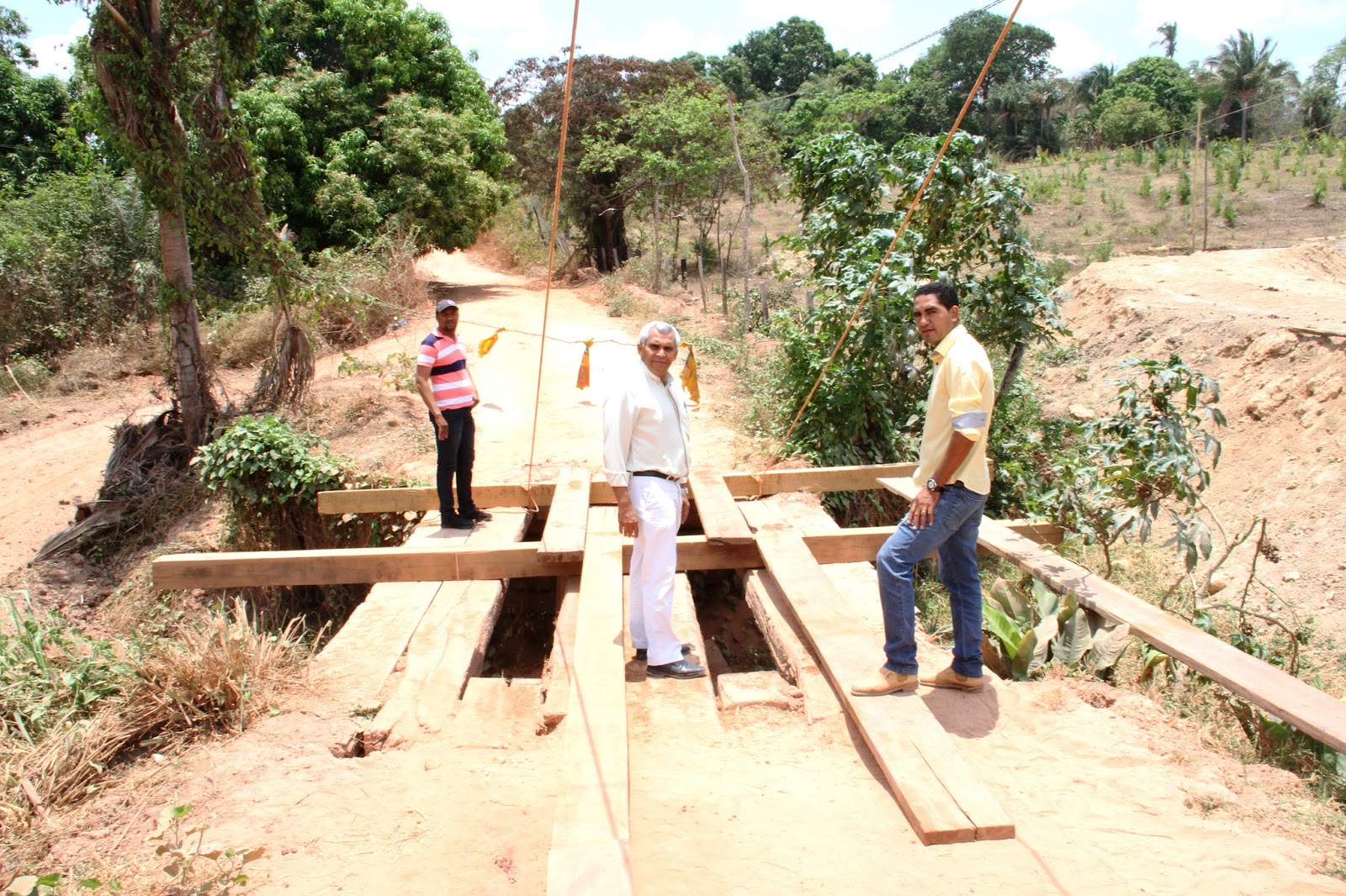 Governo Chico Nunes deu inicio a mais uma obra de acessibilidade em Senador La Rocque Notícia