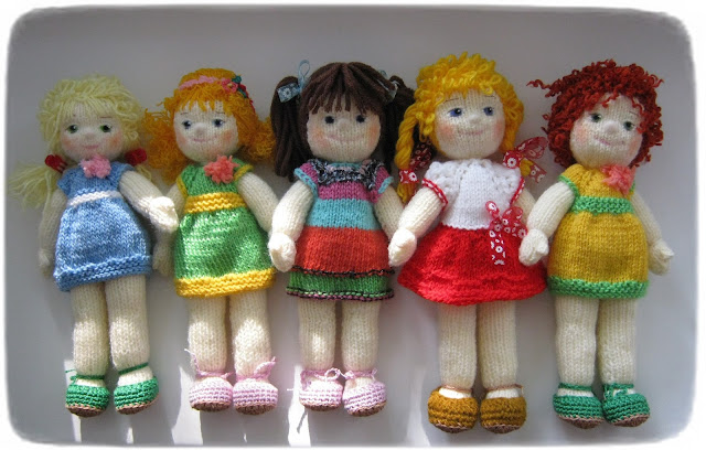 #knitted#doll#Lyudmila#Grigoryeva