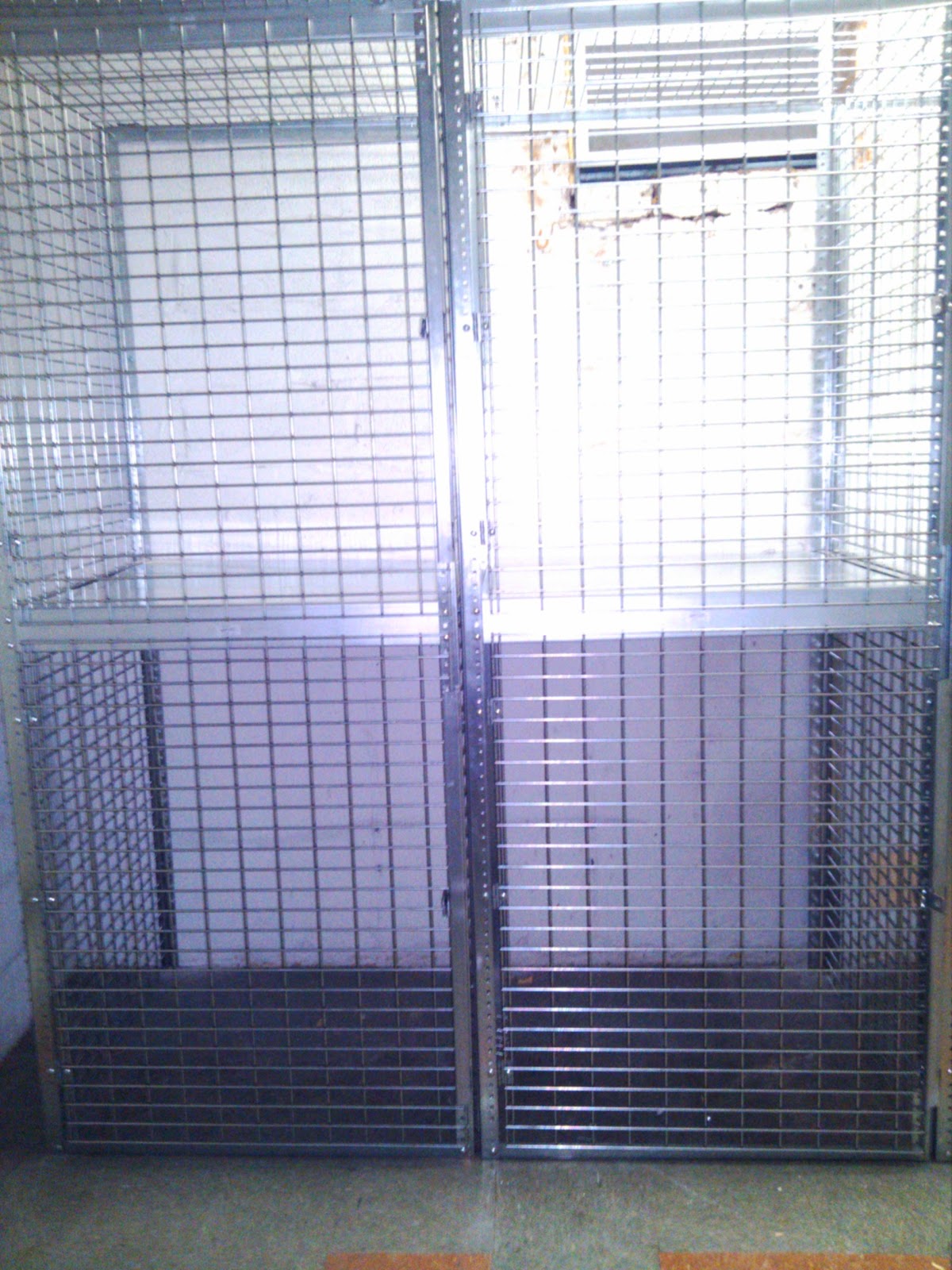 TENANT STORAGE CAGES NEW YORK CITY Tenant Storage Lockers installed at