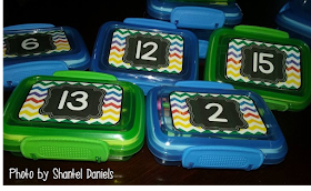Editable Labels ~ Labels for the “Lock Top Snack Container