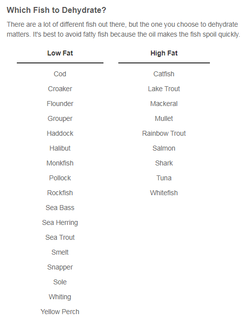 Dehydrating Made Simple Recipe Blog Fish