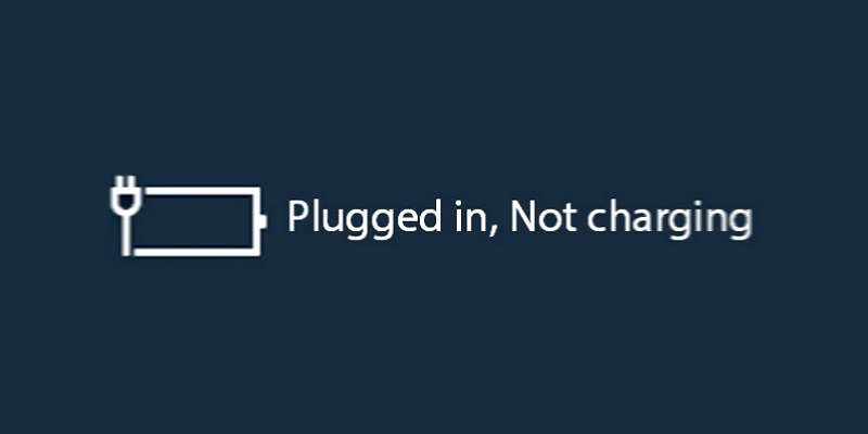 ماذا تعني رسالة Plugged In,Not Charging في بطاريات اللابتوب