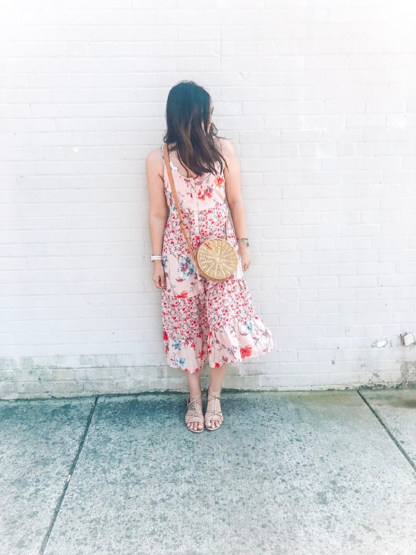 style on a budget, budget friendly floral dress, target style, north carolina blogger, spring outfit ideas, summer style