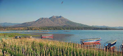 Mount and Lake Batur