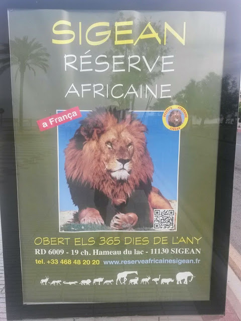 Сафари-парк / зоопарк в Сижане, Франция (Réserve Africaine de Sigean)