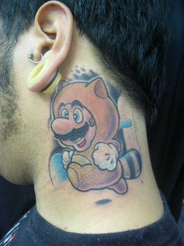 So is this guy's tattoo I like Harry Potter and I like old school Nintendo