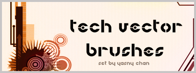 Tech Vector Free Photoshop Brushes