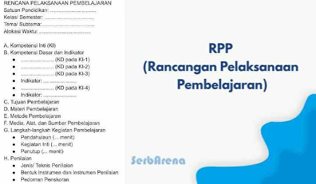 Contoh RPP Terbaru K13