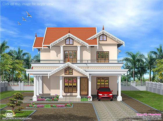 Front elevation home