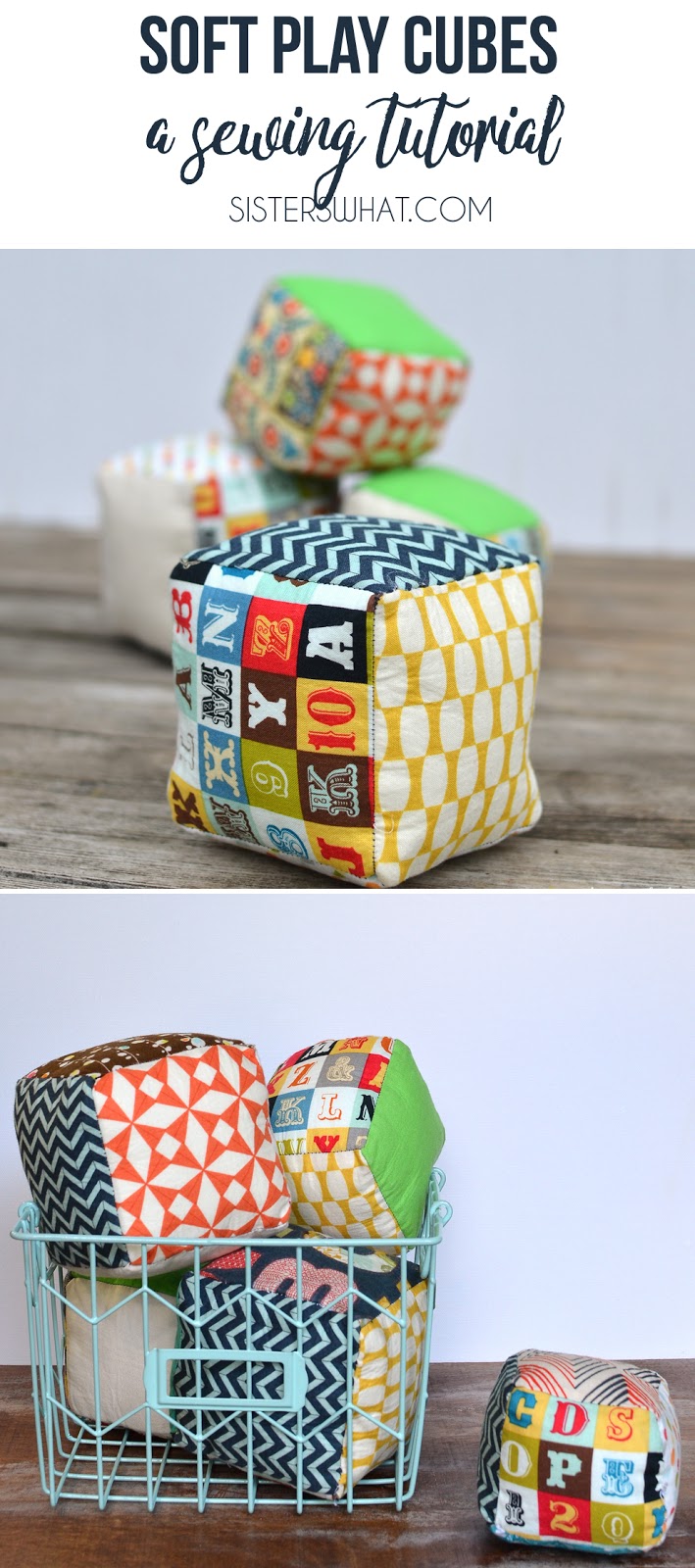 how to sew baby blocks Sisters, What!
