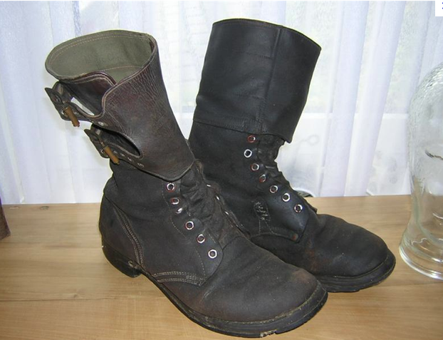 PrunePicker: My World War II Combat Boots.