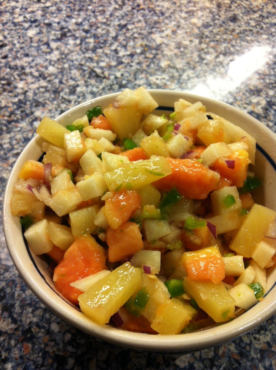PapayaPineapple Salsa