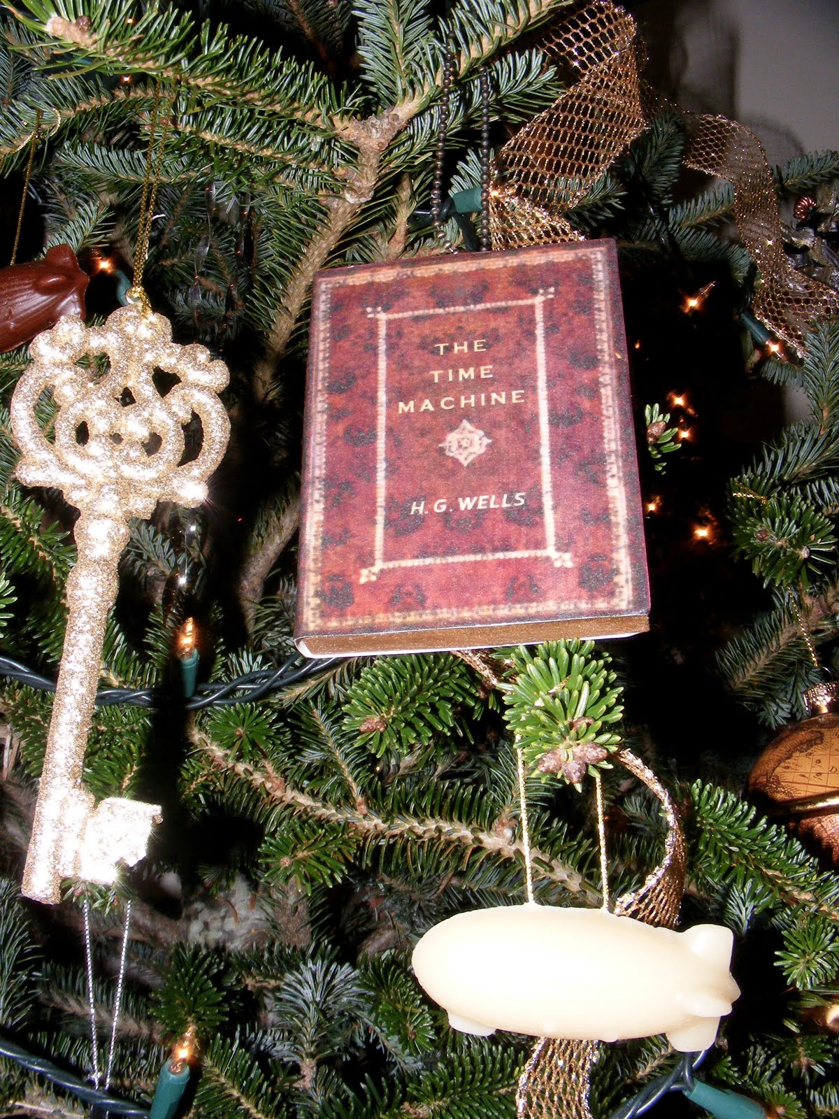 Over the Crescent Moon Literary Ornaments