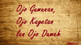 Ojo Gumunan Ojo Getunan