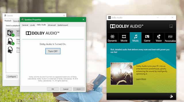 dolby-audio-tren-windows-7-8.1-10, Dolby Audio trên Windows 7/8.1/10