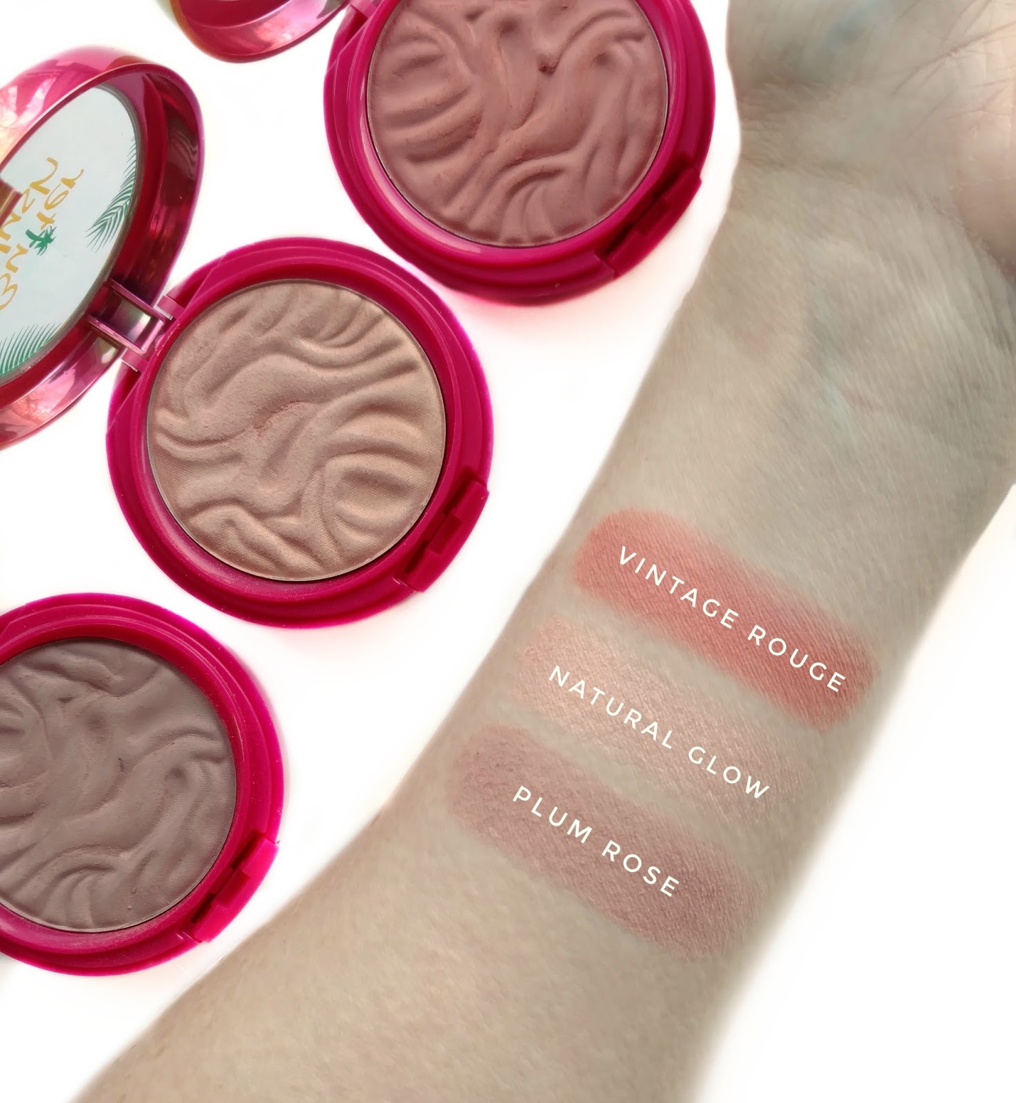 Physicians Formula Butter Blush Swatches