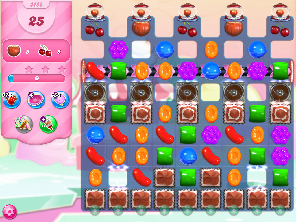 Candy Crush Saga level 3196 Candy Crush Saga level 3196