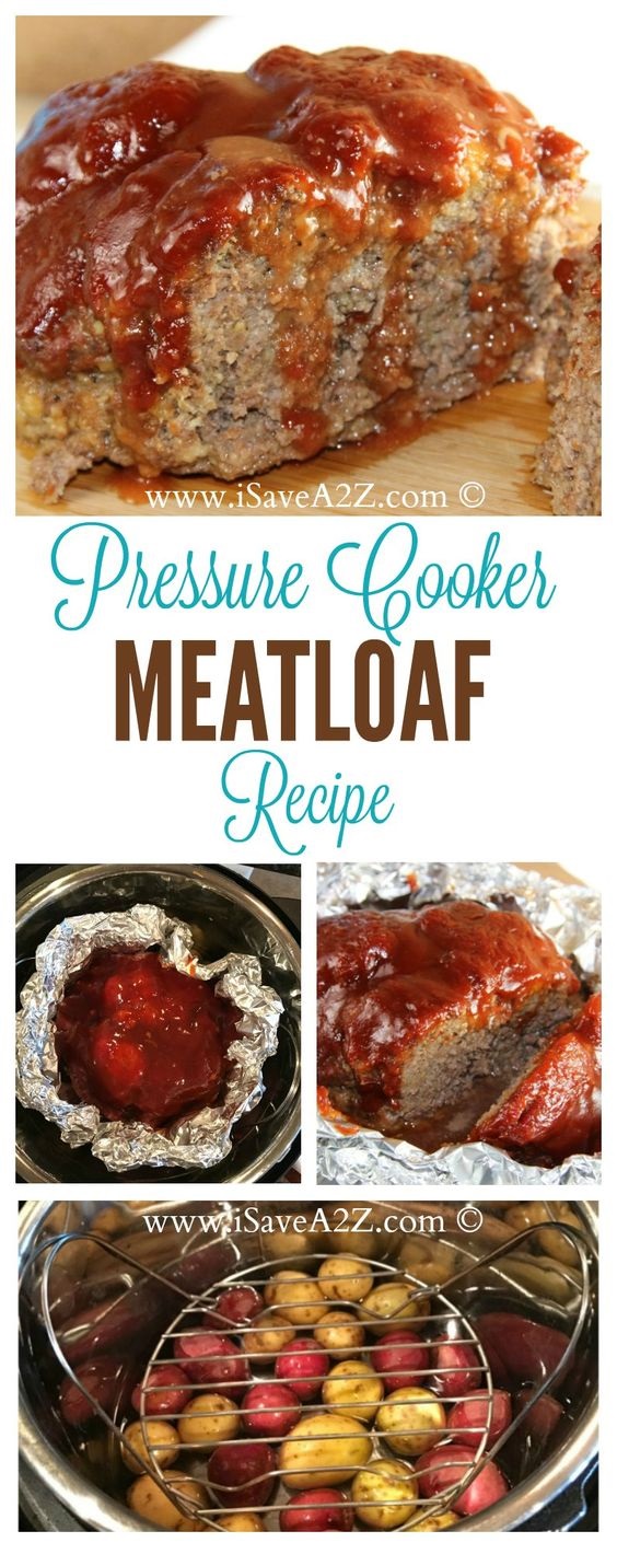 Pressure Cooker Meatloaf Recipe