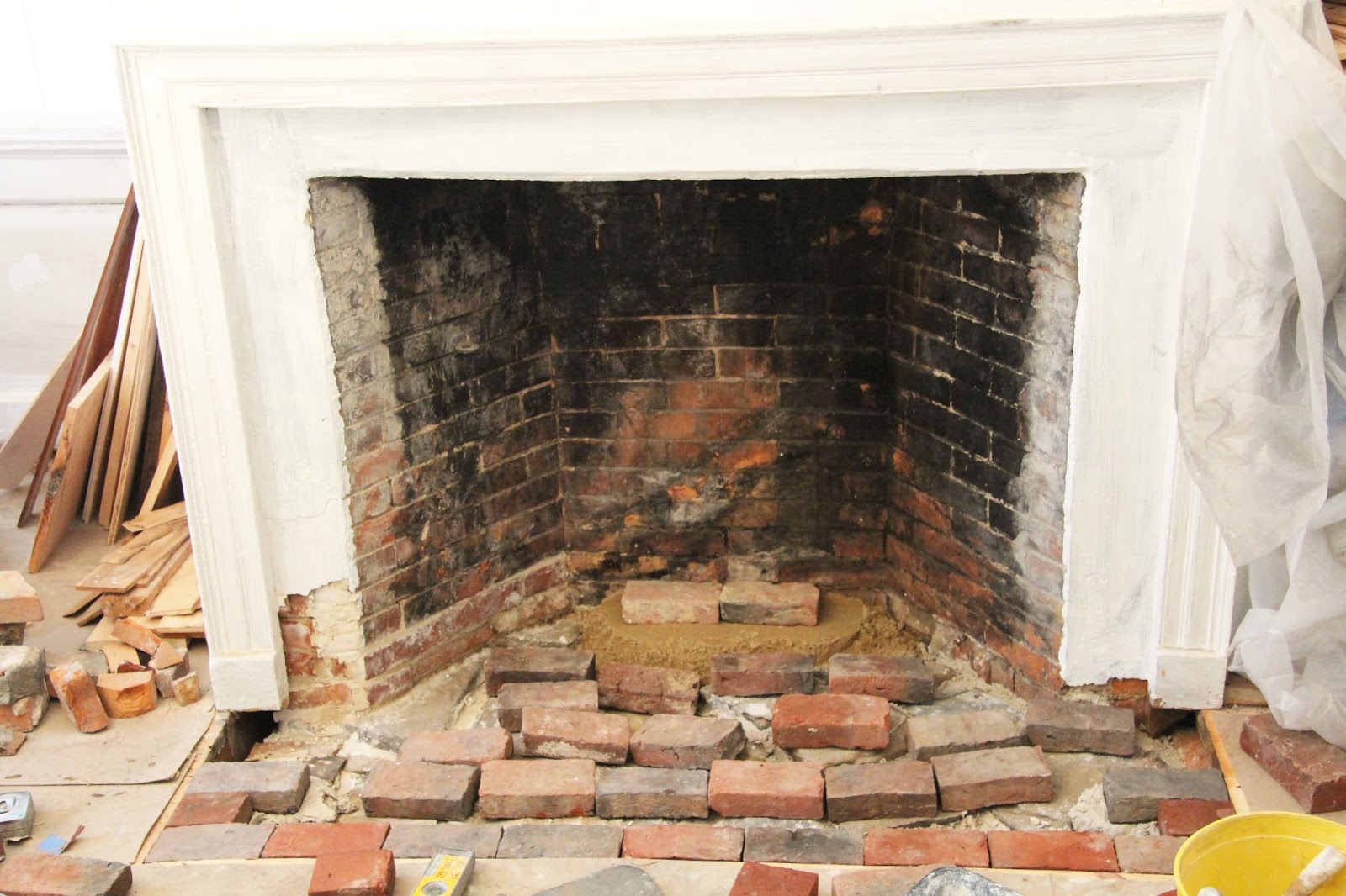 In the Fields Restoring a Closed Fireplace