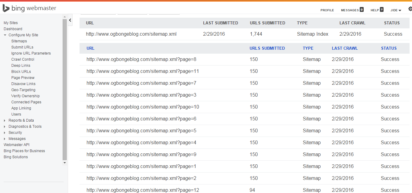 how to add blogger sitemap xml to google webmaster tools and bing