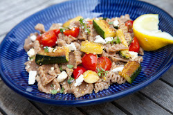 pasta zucchini seared salata summer farro ricotta nytimes cooking times recipes di bright melissa vegetables recipe york nyt pastas feast