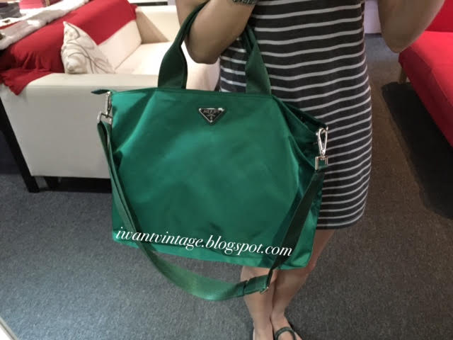 tote bag prada nylon