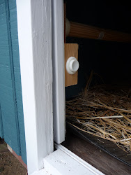 door chicken coop arduino arcade buttons