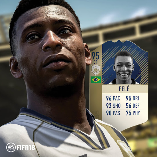 Pelé Rating Confirmed FIFA 18 Icons Announced Footy