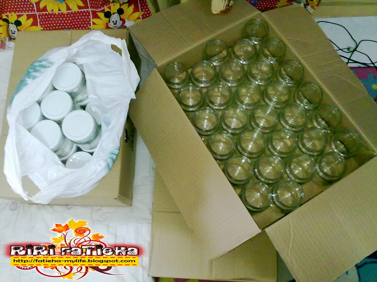  OuR sTOrY Glass Jar murah