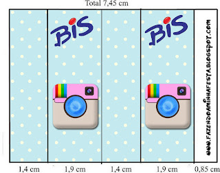 Fiesta de Instagram: Etiquetas para Candy Bar para Imprimir Gratis. Etiquetas de Fiesta de Instagram para imprimir gratis.
