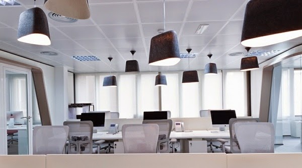 Modern design and African architecture at the main office of Inaugure