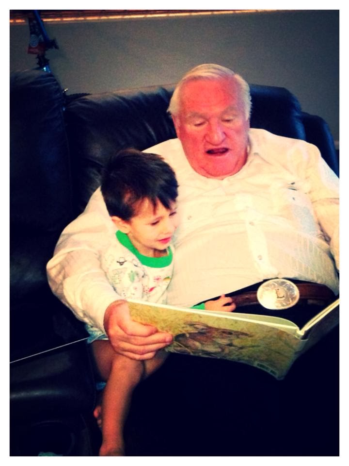 Becks & Grandpa Eastman