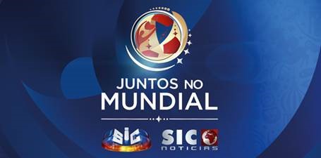 sábado dia 16 de junho, arrancam os jogos do Mundial na SIC