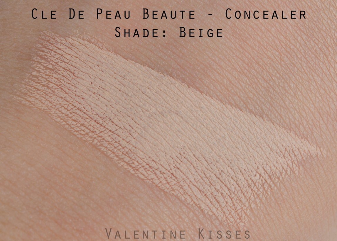 Valentine Kisses: Cle De Peau Beaute Concealer (beige) - before & after, swatches, review --- Is it $70?