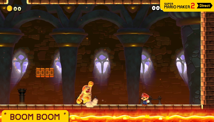 boom boom mario maker 2
